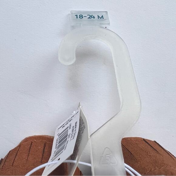 Old Navy Baby Cognac Color Fringe Detail Moccasins Sz 18-24 M - Picture 2 of 8